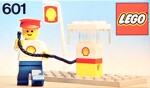 Lego 601 Shell gas stations