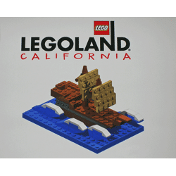 Lego LLCA30 Pirate Ship Diorama (LLCA Ambassador Pass) Exclusive