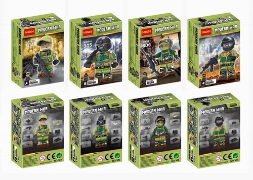 DECOOL / JiSi 307 Russian special forces minifigure 4