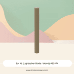 Bar 4L (Lightsaber Blade / Wand) #30374  - 138-Dark Tan