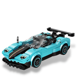 Forange FC1617 Speed Champions Blue Racer Car