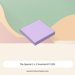 Tile Special 2 x 2 Inverted #11203 - 325-Lavender