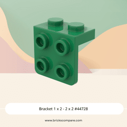 Bracket 1 x 2 - 2 x 2 #44728  - 28-Green
