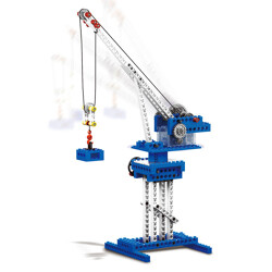 WANGE 1402 Power machinery: crane, stone thrower, caterpillar, gravity car