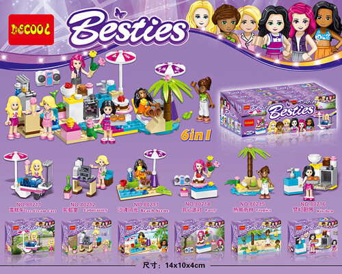 DECOOL / JiSi 80211 Ice cream truck