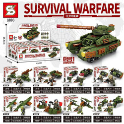 SY 1634 Survival War: 8 Combinations of Armed Tanks