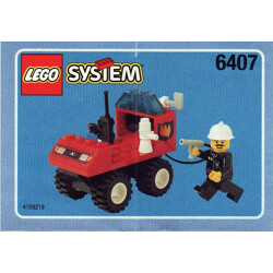 Lego 6407 Fire: Fire chief's car