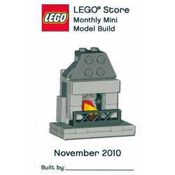 Lego MMMB031 Fireplace
