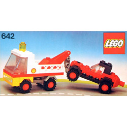 Lego 642 Shell Rescue Trailer