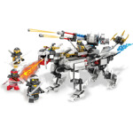 LEDUO 76022 Ninjago Mechanical White Tiger