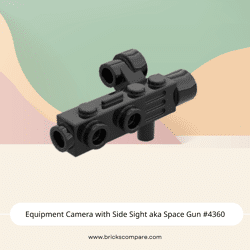 Equipment Camera with Side Sight aka Space Gun #4360 - 26-Black