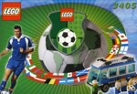 Lego 3405 Football: Blue team bus