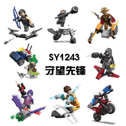 SY SY1243 Overwatch: 8 minifigures