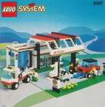 Lego 6397 Shop: Refueling car wash service station