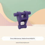 Torso Mechanical, Battle Droid #30375  - 268-Dark Purple