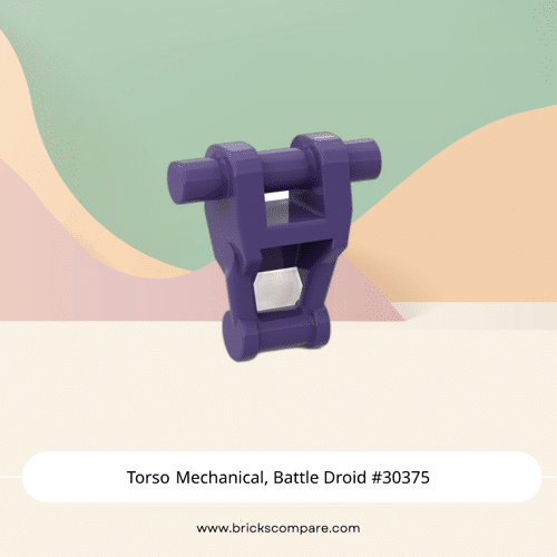 Torso Mechanical, Battle Droid #30375  - 268-Dark Purple
