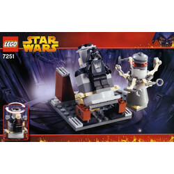 Lego 7251 Darth Vader turns black samurai