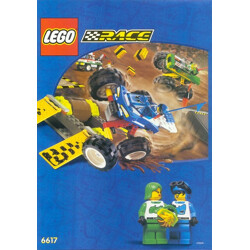 Lego 6617 Race: Off-road rally Racing Cars