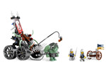 Lego 7038 Castle: Age of Fantasy: Behemoth Attacks Chariots