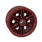 Wheel 30mm D. x 14mm (For Tire 43.2 x 14) #56904 - 154-Dark Red