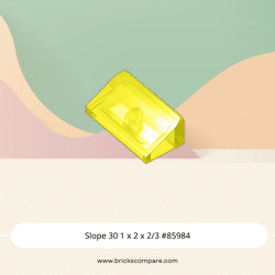 Slope 30 1 x 2 x 2/3 #85984 - 44-Trans-Yellow