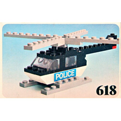 Lego 628-2 Police helicopter