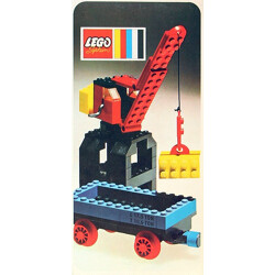 Lego 132-2 Port Crane and Flat Wagon