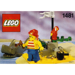 Lego 1481 Pirates: Desert Island