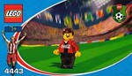 Lego 4444 Football: Red Jersey Football Team