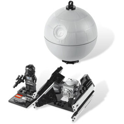 Lego 9676 Titanium Interceptor and Death Star