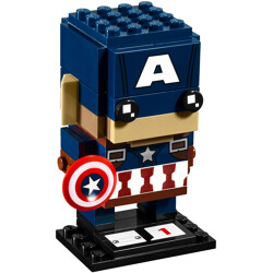 LERI / BELA 10766 Brick Headz: Captain America