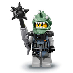 Lego 71019-13 Man: Shark Corps 鮟鱇 Fish Warrior