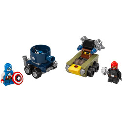 LEPIN 07028 Mini Chariot: Captain America vs. Red Skull