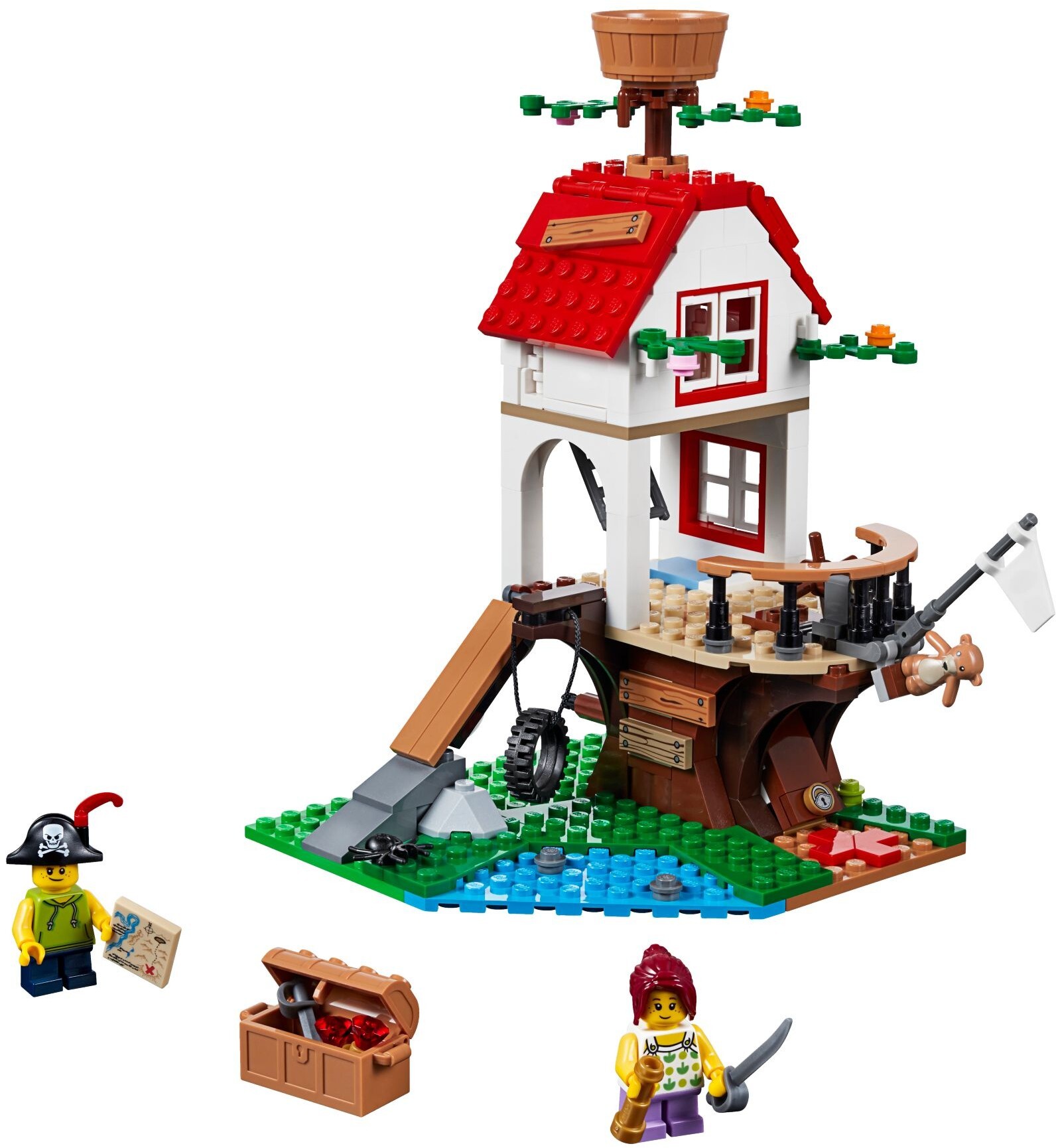 LEPIN 24053 Three in one Treehouse Treasures