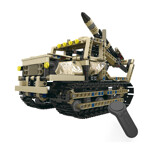MOULDKING 13012 Armoured Alliance: Tracked Armed Rocket Sauer