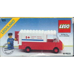 Lego 105 Postal car