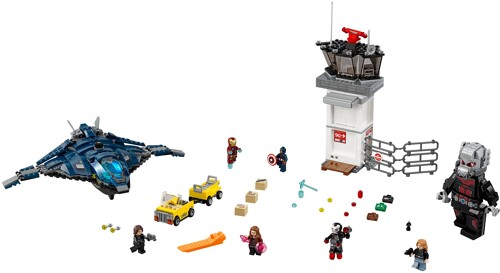 SY SY583 Super Heroes' airport battle