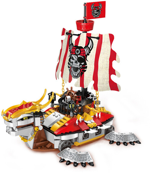 QMAN / ENLIGHTEN / KEEPPLEY 1312 Legendary Pirates: Armored Warship
