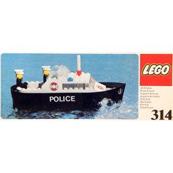 Lego 314 Water Police Boat