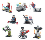 SY SY656-3 Super Heroes minifigure 8 small scenes