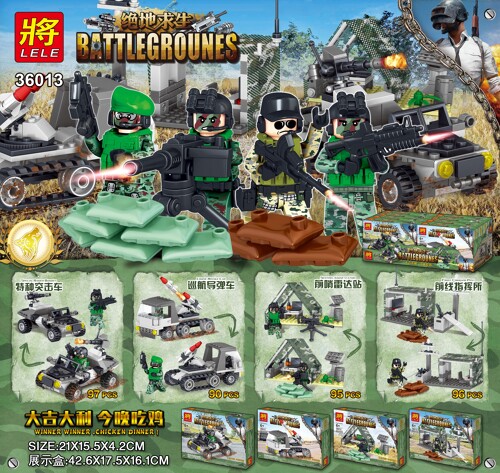 LELE 36013-4 Jedi Survival: The Little Scene snares 4