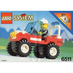Lego 6511 Fire: Fire Chief's Car