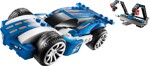 Lego 8163 Power Race: Blue Sword Sports Car
