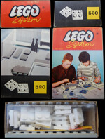 Lego 520 2 x 2 Plates