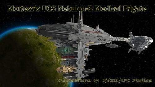 MOULDKING 21001 Nebula-B medical frigate