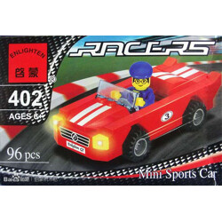 QMAN / ENLIGHTEN / KEEPPLEY 402 Racing Cars: Red Sports Car
