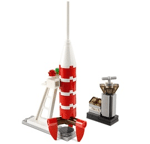 Lego 40103 Promotion: Modular Building of the Month: Rocket