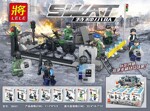 LELE 36001 SWAT Special Squad 12 Small Scenes