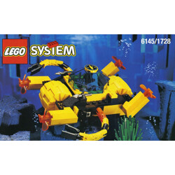 Lego 6145 Deep Sea Soldier: Sea Floor: Crystal Mining Machine