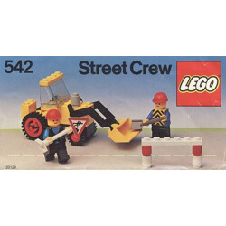 Lego 542 Road Maintenance Team